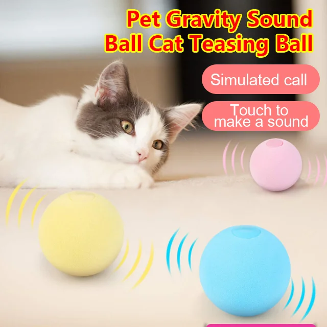 【VIP】Pet Gravity Ball Cat Teasing Ball