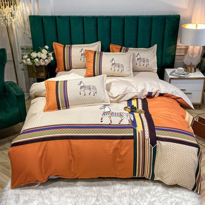 Giikmall  Luxury Cotton Flower Edition Bedding Sets 