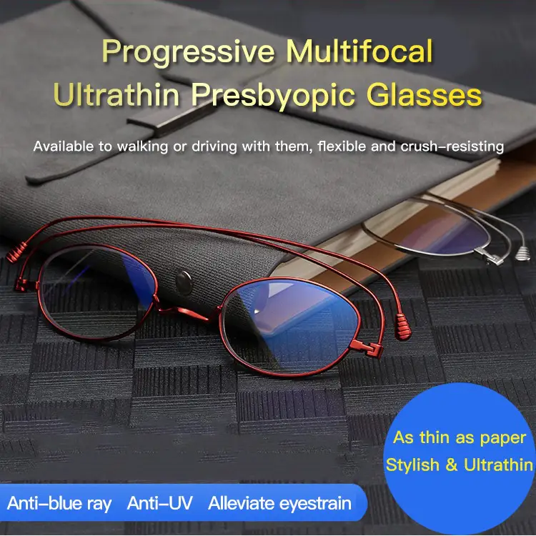 Ultra-thin Multifocal Reading Glasses