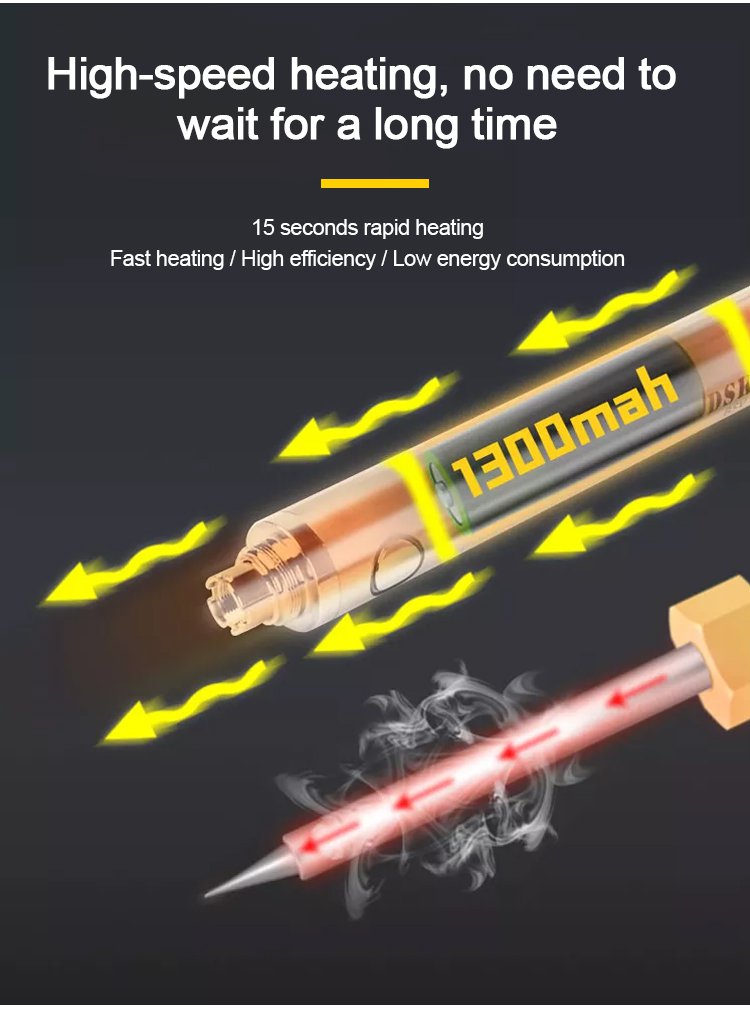 Lithium electric soldering iron pen