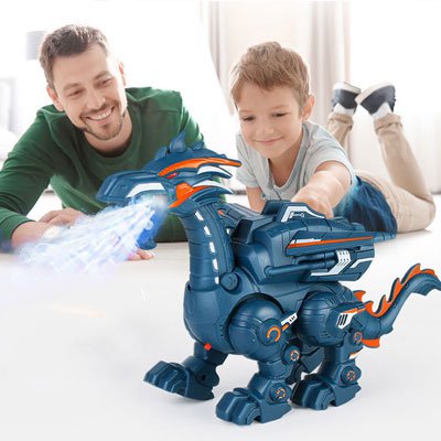 ديناصور رش الضباب ميكانيكي