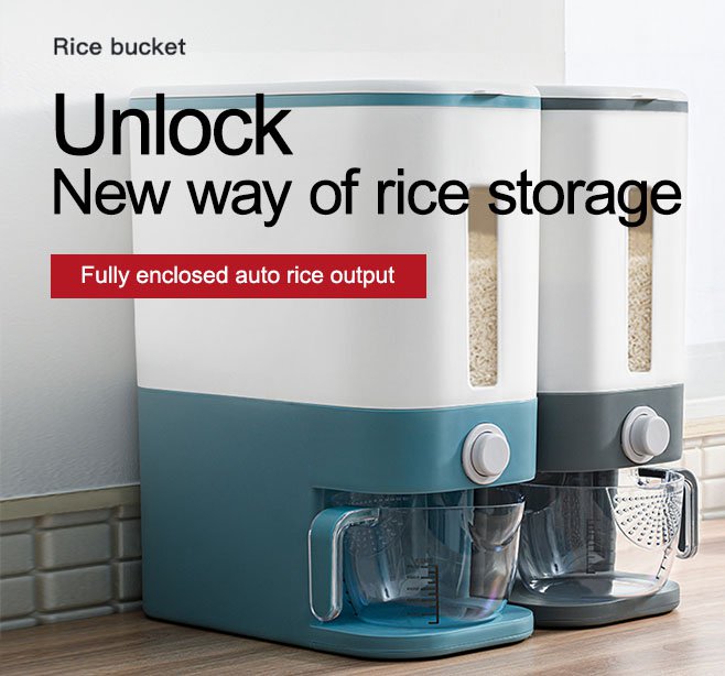 Thicken Metering Rice Bucket