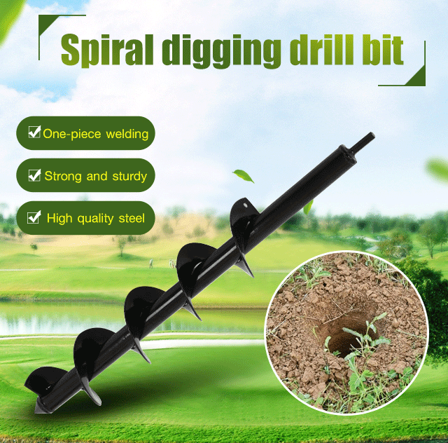 Spiral Digging Drill Bit