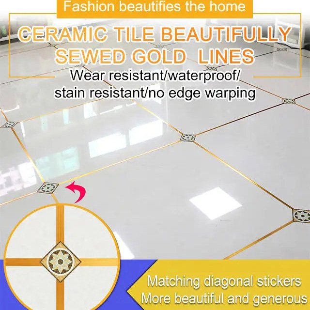 The Seam  Sticker Living Room Bedroom Waterproof &Mildew-Proof