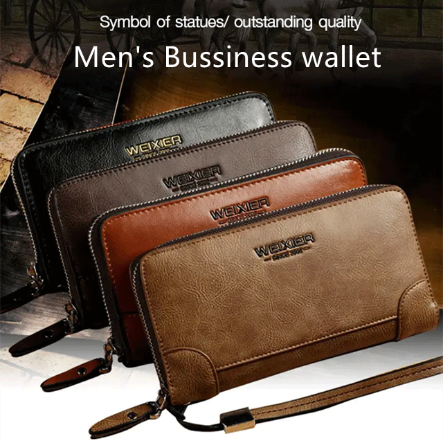 Men‘s Retro Money Gathering Wallet
