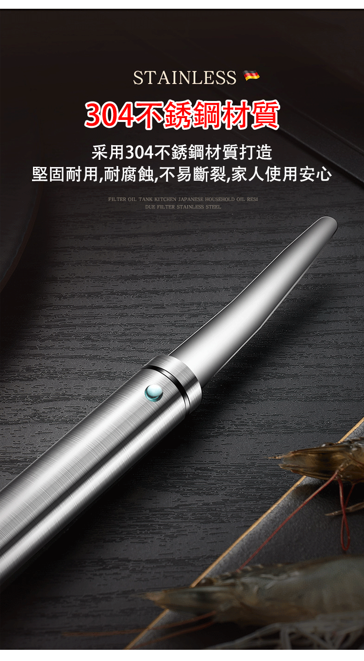 cdf951b23c8073198183d1ce675fc3aa 雙頭廚房清理器多用途蝦帶去除刀