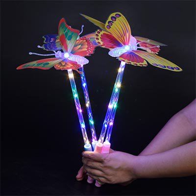 لعبة عصا مضيئة فراشة جديدة للأطفال