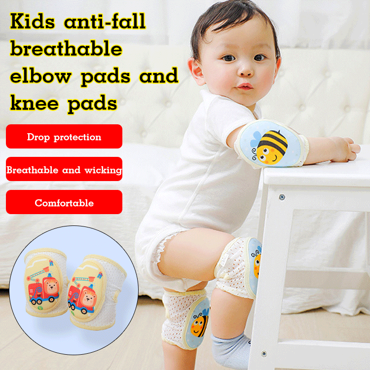 Kids Anti-Fall Breathable Adjustable Elbow Pads And Knee Pads