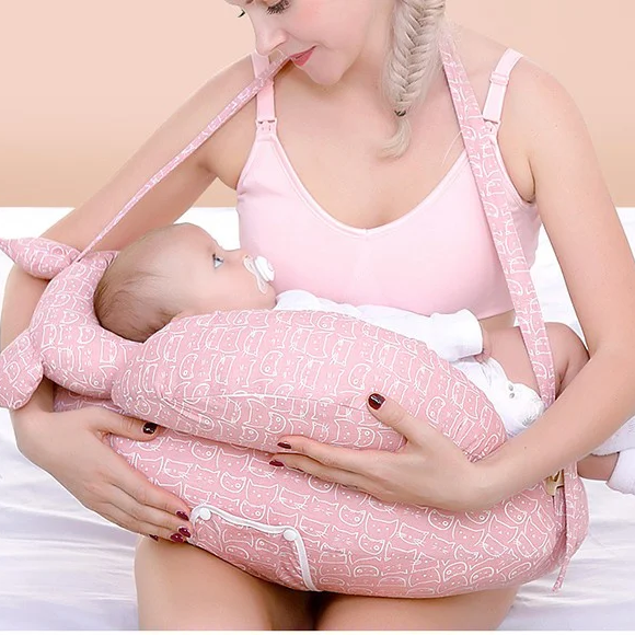3-in-1 multifunctional breastfeeding pillow waist support chair
