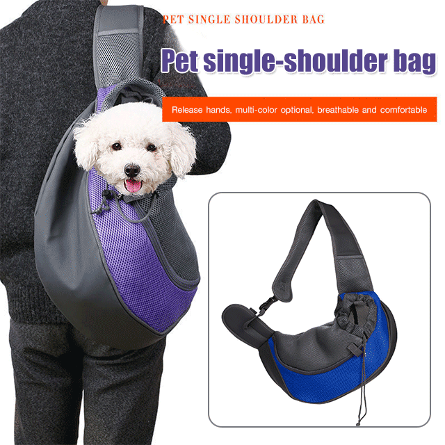 Breathable mesh pet carrier bag