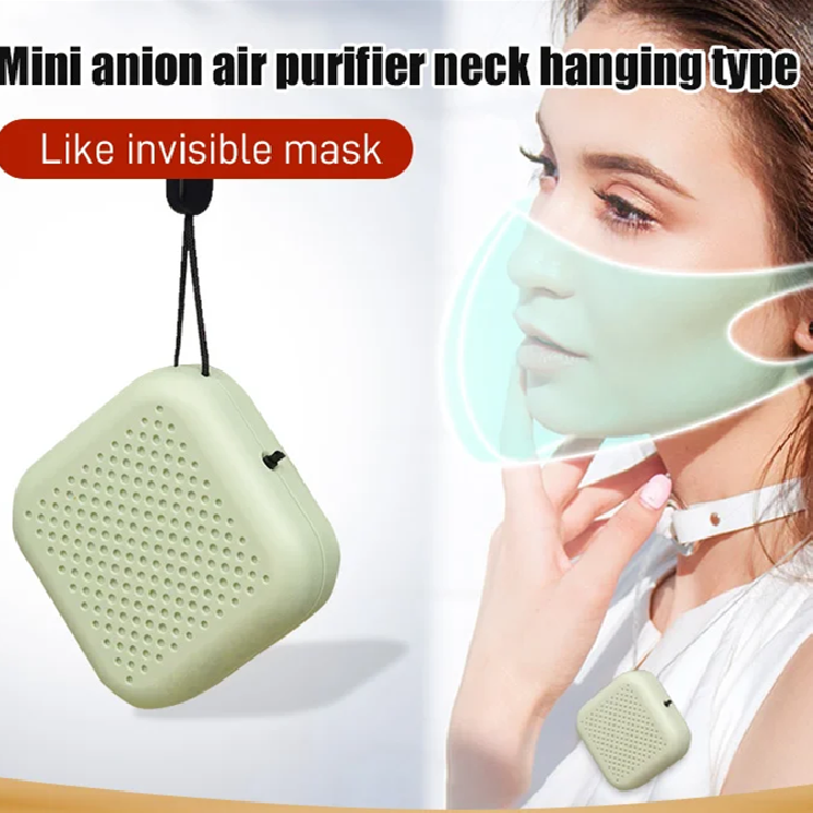 Mini Anion Air Purifier Neck Hanging Type