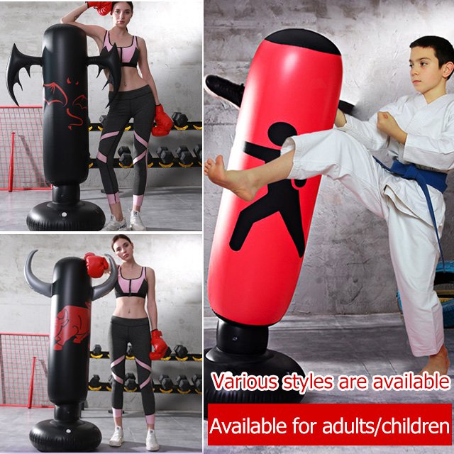 Home Boxing Workout Portable Inflatable Boxing Column