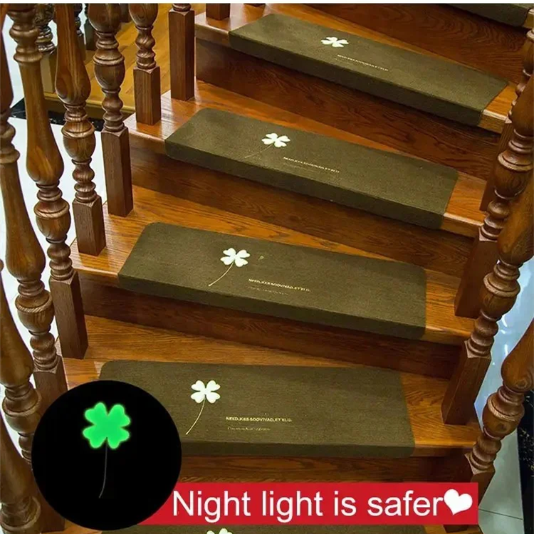 [Mute and Safer] Luminous Stairs Self-Adhesive Non-Slip Mat