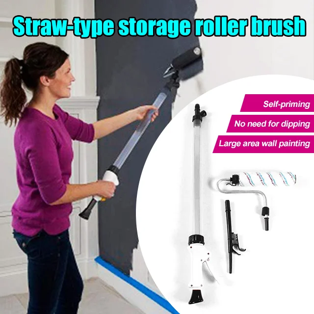 Straw Type Semi-automatic Paint Roller Machine