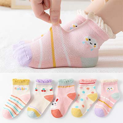 جوارب قطنية فائقة التهوية ومضادة للبكتيريا