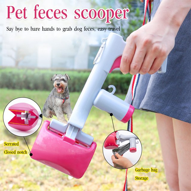 Portable Pet Feces Scooper For Cats and Dogs