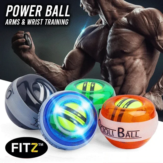 Luminous Wrist Ball Finger Exercise Wrist Arm Strength Fitness Ball